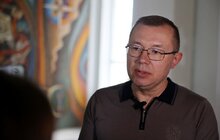 Фото 6: На відновлення мозаїки у будівлі колишнього видавництва «Вільна Україна» використали понад 500 тисяч камінців (відео)