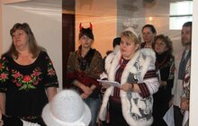 Фото 9: Львів’яни літнього віку провели Святвечір у колі друзів