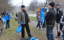 Фото 4: Близько 60 школярів провели екологічну толоку у Сихівському лісопарку 
