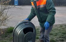 Фото 12: Комунальні служби Львова проводять миття та дезінфекцію в місті