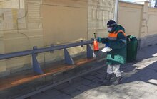Фото 6: Комунальні служби Львова продовжують дезінфекцію міста
