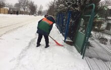 Фото 146: Зранку працювало 93 одиниці снігоочисної техніки