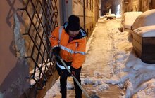 Фото 8: Зранку по Львову працювало 97 одиниць снігоочисної техніки