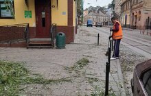 Фото 7: «Комунальні служби продовжують ліквідовувати наслідки негоди, вихідні плануємо оголосити робочими днями», - І. Маруняк