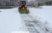 Фото 21: Впродовж дня снігоприбиральна техніка працюватиме в робочому режимі