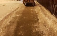 Фото 4: Комунальні служби працюють у посиленому режимі, задля прибирання міста від снігу