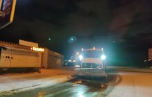 Фото 20: Для посипання доріг від ожеледиці минулої доби використано 513 м3 піскосуміші та 212 м3 солі