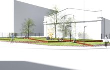 Фото 1: На вул. Городоцькій розпочали підготовчі роботи з реконструкції площі, де буде встановлено скульптурну композицію з нагоди 100-річчя ЗУНР