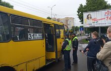 Фото 9: Перевізників пасажирського транспорту перевіряють на дотримання карантинних обмежень