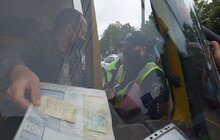 Фото 10: Перевізників пасажирського транспорту перевіряють на дотримання карантинних обмежень