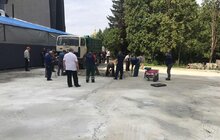 Фото 2: У Львові триває демонтаж самобуду біля ODEONу