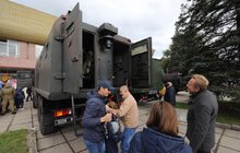 Фото 9: На площі перед Центром Довженка у Львові урочисто підняли Державний прапор
