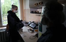 Фото 5: У Львові на COVID-19 розпочали тестувати освітян, які працюватимуть під час ЗНО