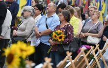 Фото 4: На Личаківському кладовищі помолилися за полеглих Захисників і Захисниць України (фото)