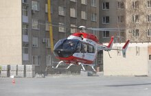 Фото 4: Пацієнтку з Турки доставили у львівську лікарню гвинтокрилом 