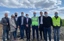 Фото 9: Голова Представництва ЄС в Україні оглянув компостувальну станцію, місце будівництва майбутнього сміттєпереробного комплексу та ознайомився, як проходить рекультивація Грибовицького полігону ТПВ