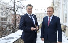 Фото 5: Прем’єр-міністр Хорватії залишив запис у Книзі почесних гостей Львова