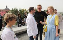 Фото 25: У Львові урочисто підняли прапор України над Меморіалом пам’яті Героїв Небесної Сотні