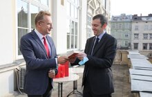 Фото 3: Мер Львова провів зустріч із президентом Wizz Air Робертом Кері