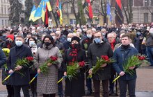 Фото 3: У Львові вшанували пам’ять голови Проводу ОУН Степана Бандери