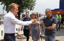 Фото 15: Ремонт вул. Б. Хмельницького – на завершенні: в першій половині серпня вулицю відкриють для проїзду
