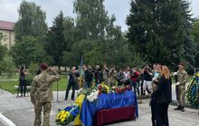 Фото 1: У Львові попрощались з Героєм Дмитром Гудзиком