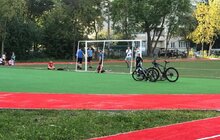 Фото 2: У Львові забудовник реконструював спортивний майданчик школи № 32 на вул. Гашека