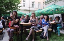 Фото 5: Внутрішній дворик Ратуші знов прийняв «Флюгерів Львова»