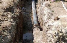 Фото 2: Львівводоканал замінив аварійний водопровід, який проходив по мосту на вул. Городоцька-Сяйво