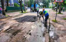 Фото 7: На вулиці Копистинського Львівводоканал замінив частину 100-літнього колектора (відео)