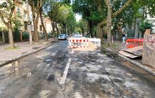 Фото 9: На вулиці Копистинського Львівводоканал замінив частину 100-літнього колектора (відео)