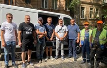 Фото 3: Львівводоканал з допомогою машини-робота із вмонтованою камерою перевірив стан колектора на вул. Голубовича