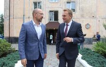 Фото 2: Андрій Садовий обговорив з мером Бурштина питання екології та розвитку освіти