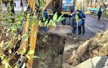 Фото 5: На вул. Кульчицької Львівводоканал замінив аварійну каналізаційну трубу, яка пролягала на глибині 3 метри