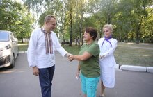 Фото 26: Мер Львова Андрій Садовий відвідав прифронтову Авдіївку