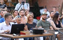 Фото 8: Мер Львова у Херсоні взяв участь у дискусії із серії Urban Talks