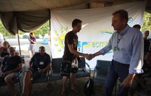 Фото 17: Мер Львова привітав учасників Міжнародної програми «Студентська республіка»