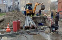 Фото 1: На вул. Мисливській замінили 150 м аварійної теплової мережі