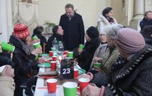 Фото 5: У Львові відбувся великий Різдвяний обід з потребуючими