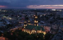 Фото 4: ЛКП «Львівсвітло» підсвітило храм св. Ольги та Єлизавети