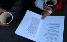 Фото 15: На Меморіалі Героїв Небесної Сотні у Львові співали стрілецькі та повстанські пісні