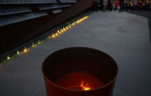 Фото 30: На Меморіалі Героїв Небесної Сотні у Львові співали стрілецькі та повстанські пісні