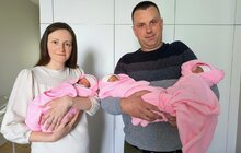 Фото 1: Вперше у лікарні святого Миколая народилася природна трійня: такий випадок трапляється раз на 80 тисяч вагітностей