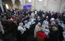 Фото 25: На Різдво у Львові організували святковий обід для найбільш потребуючих