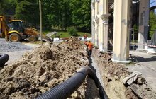 Фото 7: У Парку культури та відпочинку реставрують вхідну арку