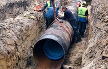Фото 4: Під дорогою та із захистом від навантажень: Львівводоканал завершує прокладати новий магістральний водогін