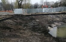 Фото 7: У Львові триває відновлення озера на вул. Панча