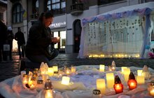 Фото 8: «Світлова хвиля» пам’яті: у Львові вшанували дітей, які не встигли народитися або померли невдовзі після народження