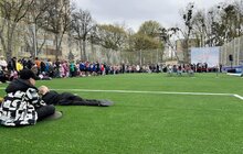 Фото 1: Андрій Шевченко у Львові: у місті відкрили два сучасні майданчики FIFA Arena (відео)