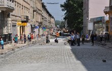 Фото 2: На вул Куліша триває ремонт